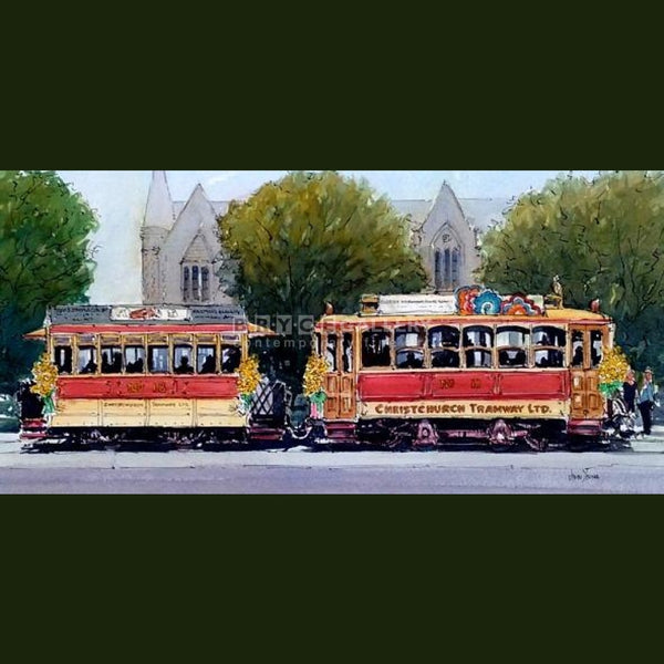 City Tour Tram Paintings