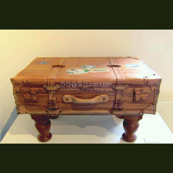Luggage Tea Table Sculptures
