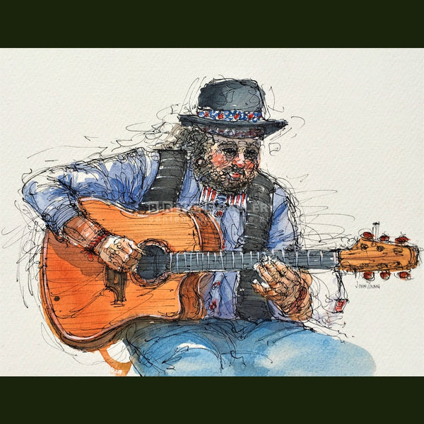 The Folk Singer Paintings