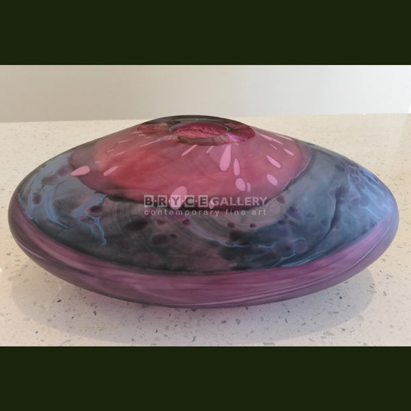 Volcanic Series- Hangi Stone Glass Art