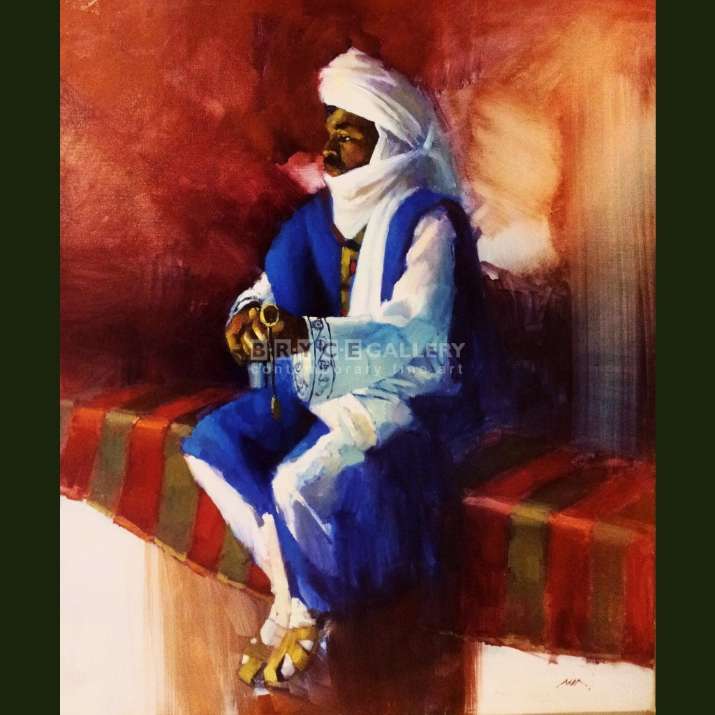 Moroccan Street Musician Paintings