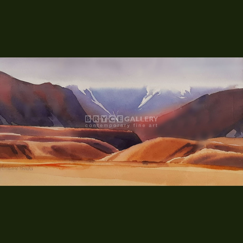 On Flock Hill Station Paintings