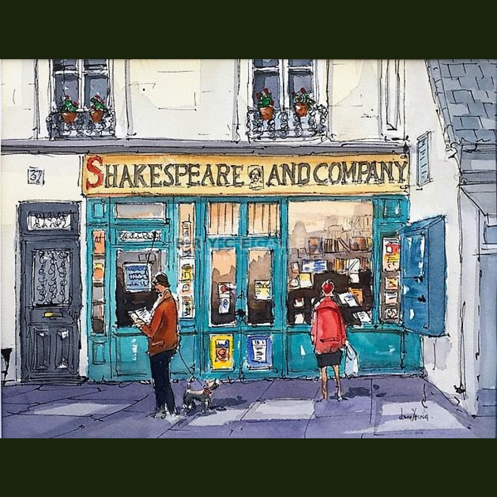 Shakespeare & Company Paintings