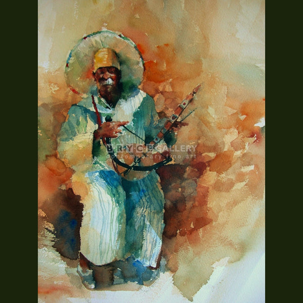 Street Musician Paintings