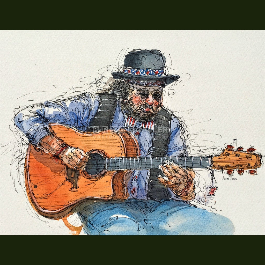 The Folk Singer Paintings