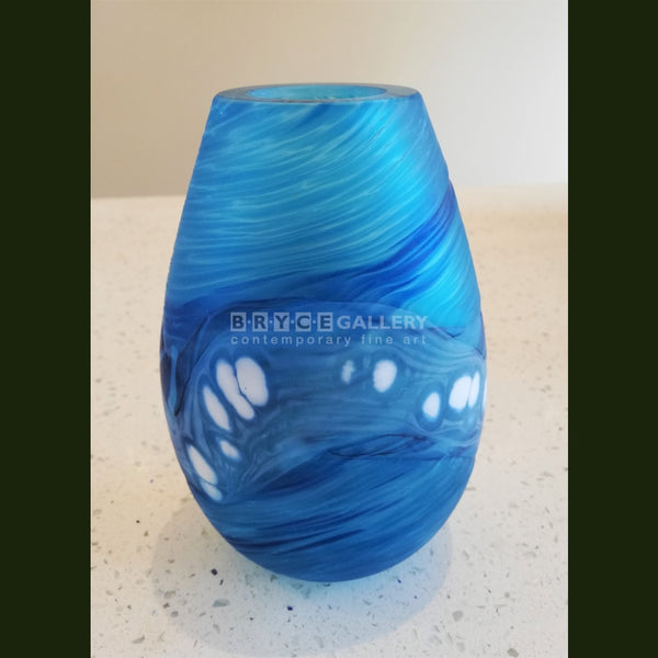 Volcanic Series- Huka Falls Glass Art